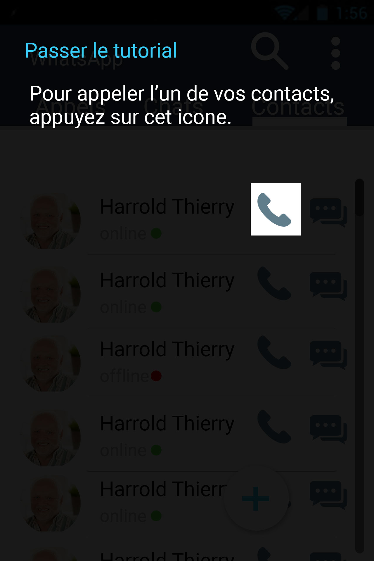 Tutorial appel